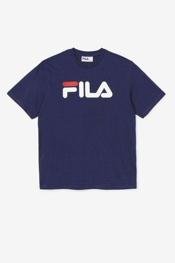 Fila ανδρικό μπλουζάκι αετού παγωτού/λευκό/κόκκινο κινέζικο