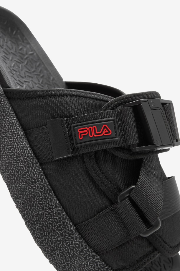 Fila ανδρικός άτλαντας διαφάνεια μαύρο/κόκκινο