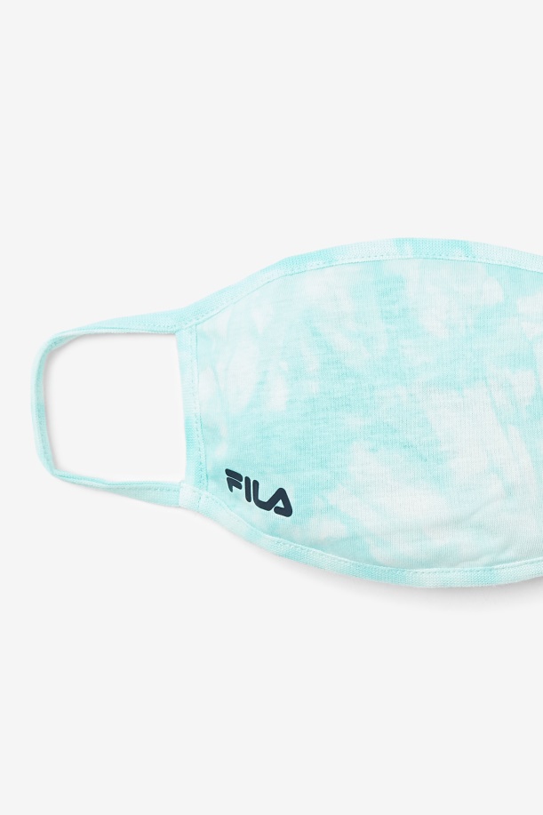 Aqua Blue Tie Dye Aqua Blue Tie Dye μάσκα προσώπου Fila