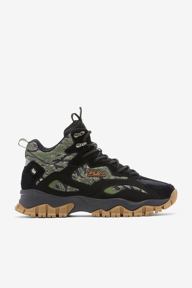 Black/chive/gum Fila ανδρικό Ray Tracer Tr 2 Mid
