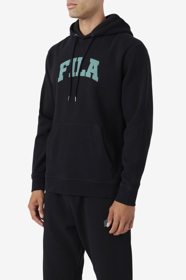 Brook Hoodie Fila μαύρο/μπλε έλατο