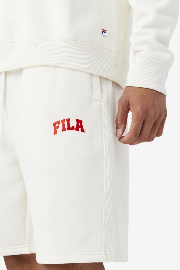 Fila γαρδένια/φλογερό κόκκινο Logan Short