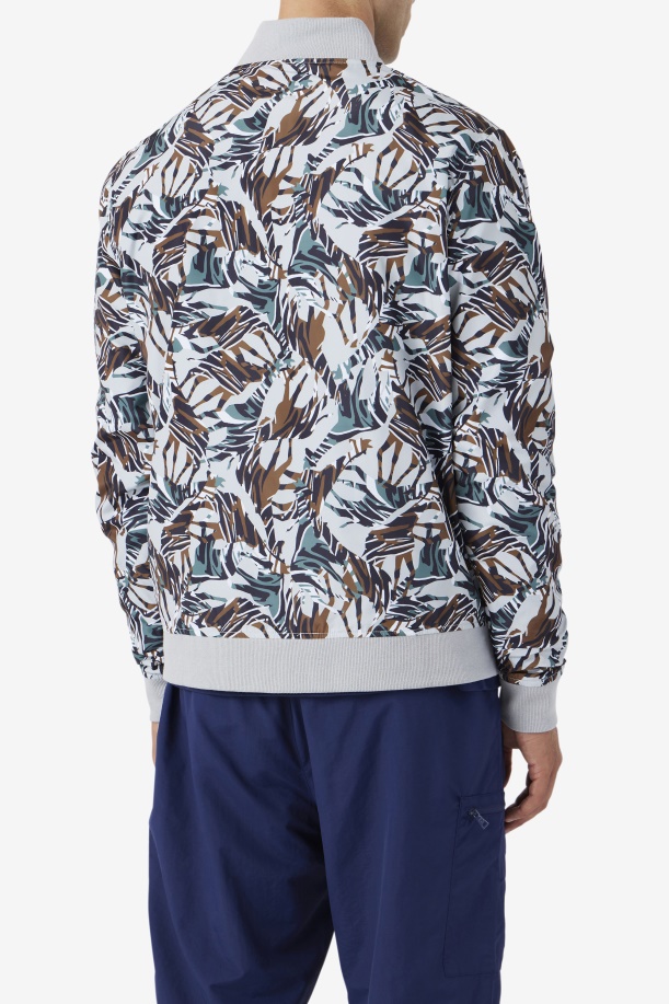 καμηλοπάρδαλη στάμπα Mav Bomber Jacket Fila