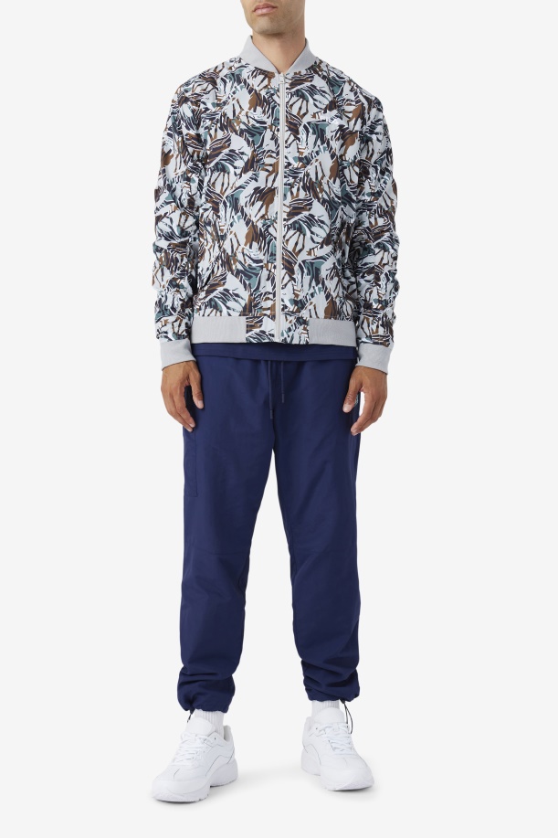 καμηλοπάρδαλη στάμπα Mav Bomber Jacket Fila