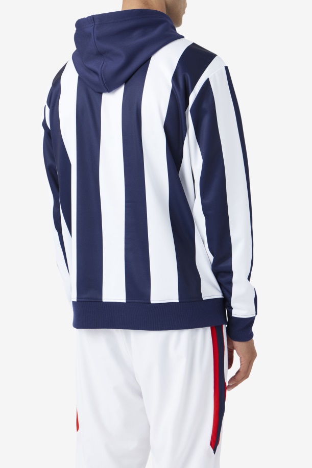 Soni Hoodie λευκό/κόκκινο Fila