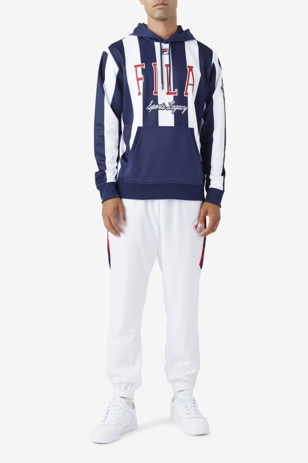 Soni Hoodie λευκό/κόκκινο Fila