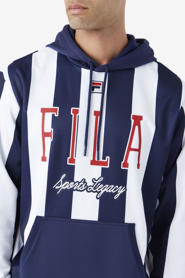 Soni Hoodie λευκό/κόκκινο Fila