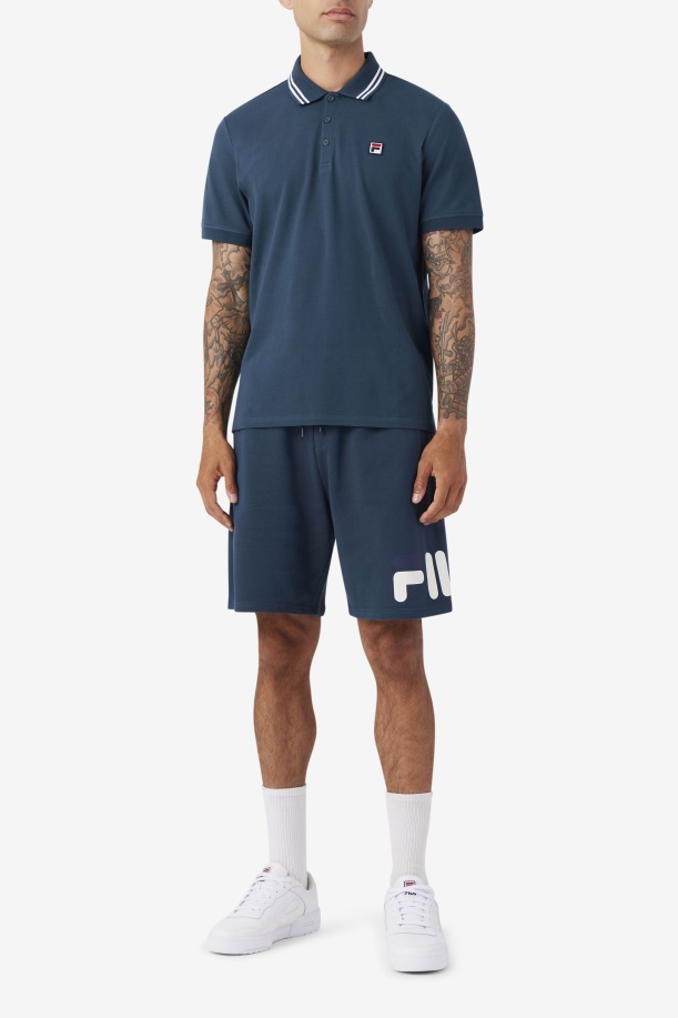Fila Teal/gret/navy Zeshawn Short