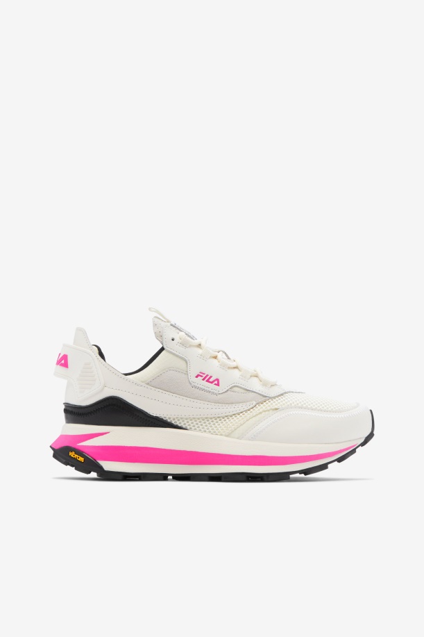 γυναικείο R1 Runner X Barneys Fila λευκό/ροζ Glo/μαύρο
