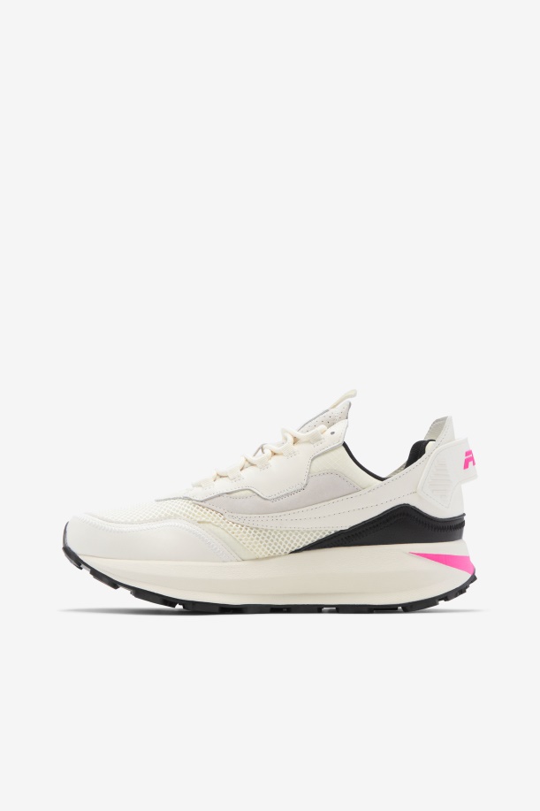 γυναικείο R1 Runner X Barneys Fila λευκό/ροζ Glo/μαύρο