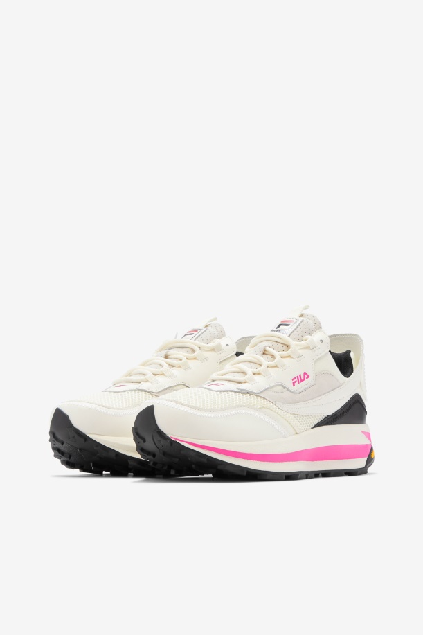 γυναικείο R1 Runner X Barneys Fila λευκό/ροζ Glo/μαύρο