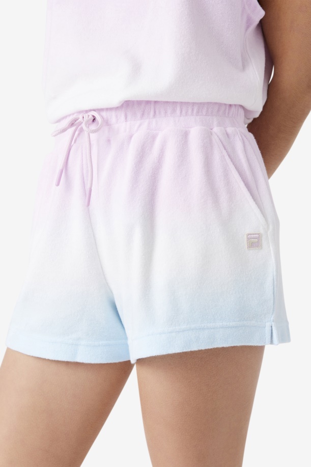 Gretta Short Fila ορχιδέα/μπλε/τρυφερό ροδακινί