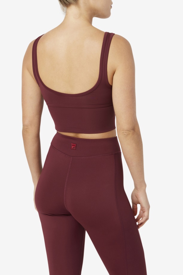 Fila Kora σουτιέν Top Tawny Port