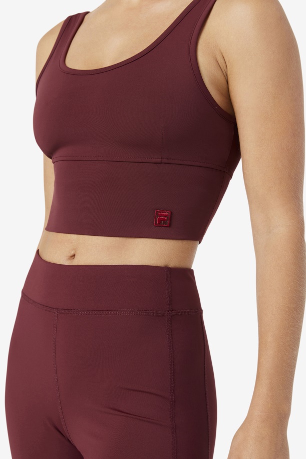 Fila Kora σουτιέν Top Tawny Port