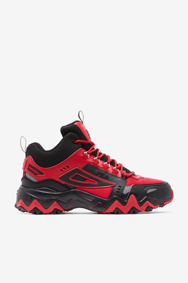 ανδρικό Oakmont Tr Mid Fila κόκκινο/μαύρο/μεταλλικό ασημί