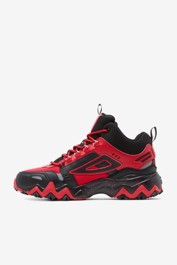 ανδρικό Oakmont Tr Mid Fila κόκκινο/μαύρο/μεταλλικό ασημί