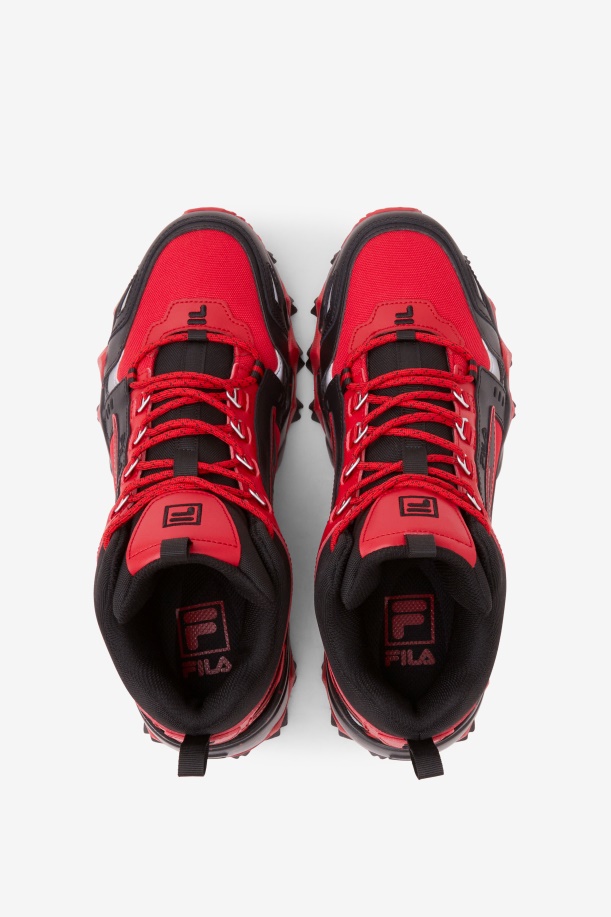 ανδρικό Oakmont Tr Mid Fila κόκκινο/μαύρο/μεταλλικό ασημί