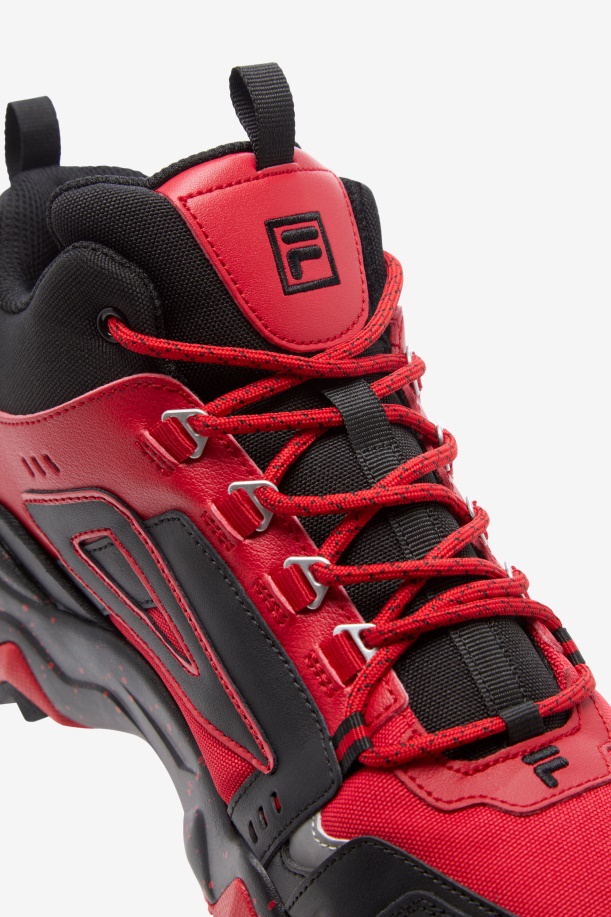 ανδρικό Oakmont Tr Mid Fila κόκκινο/μαύρο/μεταλλικό ασημί
