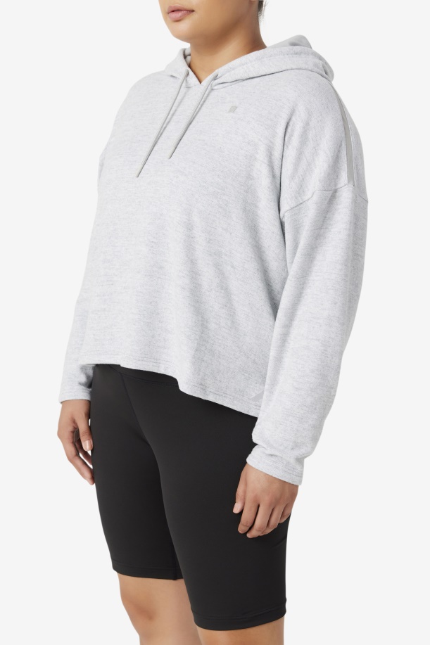 πολυώροφο ρείκι Fi-lux Cropped Hoodie Fila