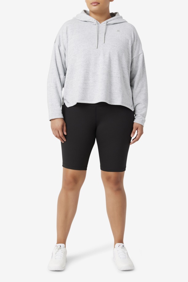 πολυώροφο ρείκι Fi-lux Cropped Hoodie Fila