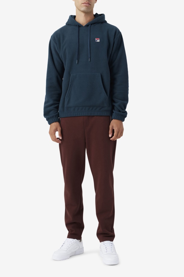 Finn Fleece Hoodie Fila Teal