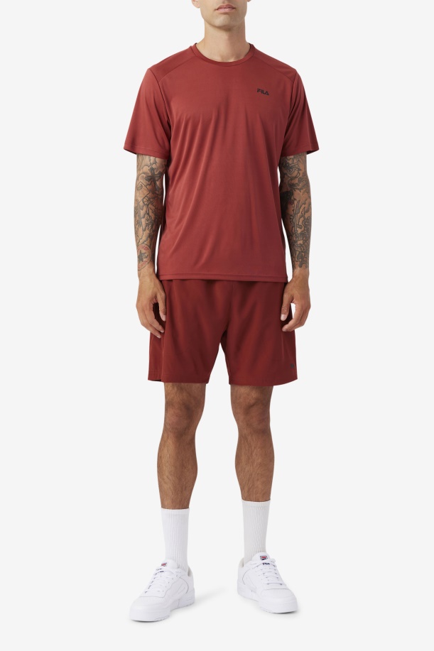 Kaab Crew Fila Russet καφέ/μαύρο