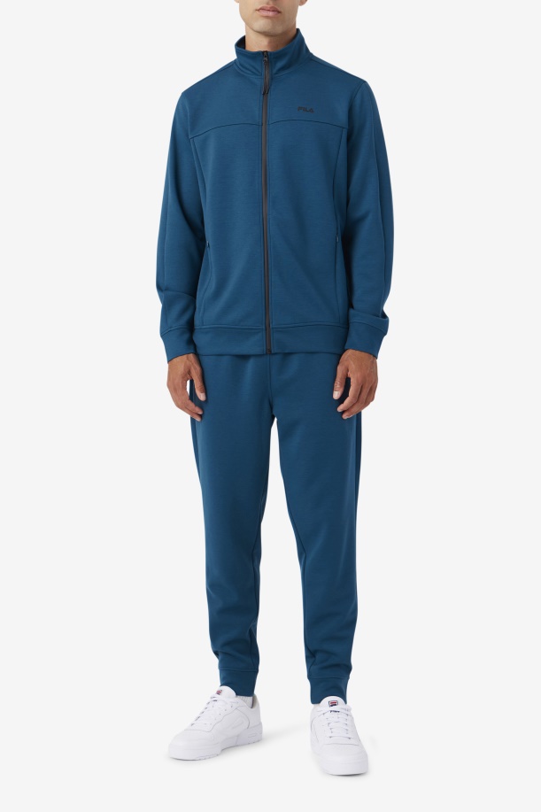 Majolica Blue/black Fila Himmat Jogger
