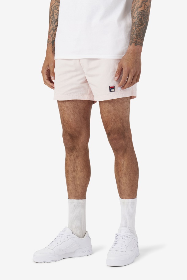 ροζ/λευκό Fila Vantage κολύμπι σύντομη