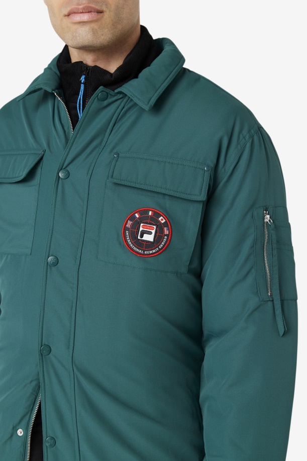Fila Nile Shacket Junebug/λευκό