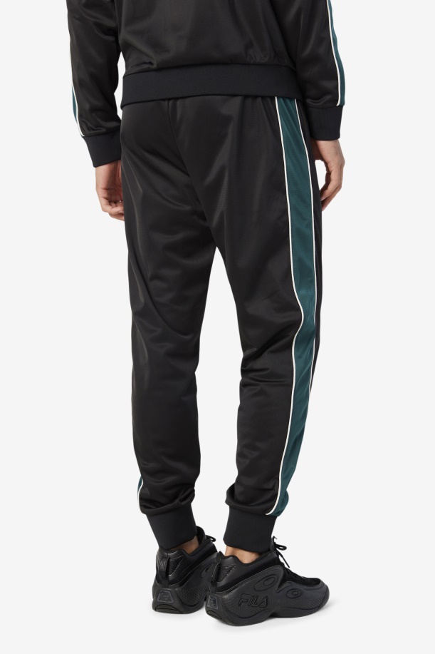 μαύρο/ιούνιο Bug/λευκό ηλία πίστα παντελόνι Fila