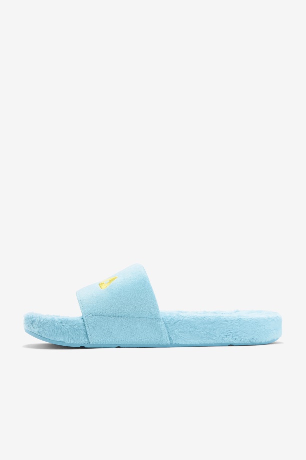 Petit Four/μωβ/κίτρινο Terry Drifter Slide Fila