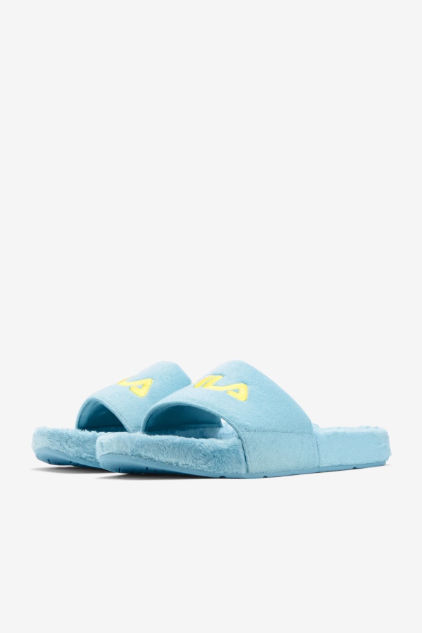 Petit Four/μωβ/κίτρινο Terry Drifter Slide Fila