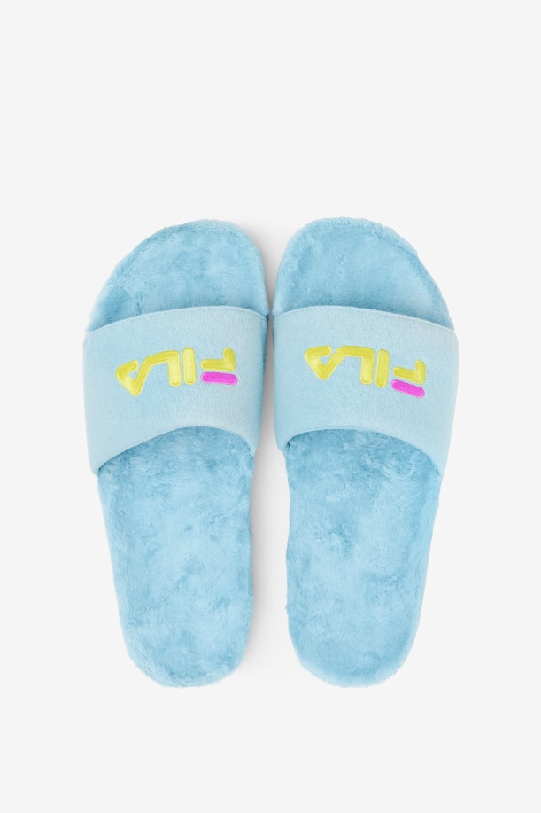 Petit Four/μωβ/κίτρινο Terry Drifter Slide Fila