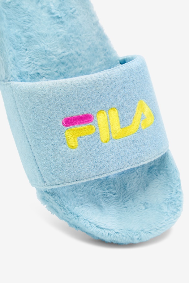 Petit Four/μωβ/κίτρινο Terry Drifter Slide Fila