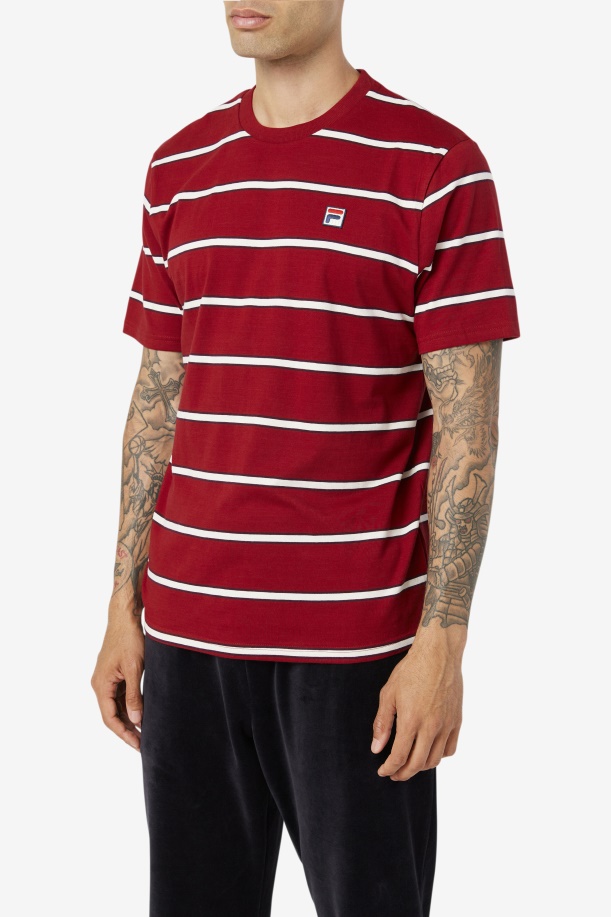 Fila Felix Tee ραβέντι/λευκό