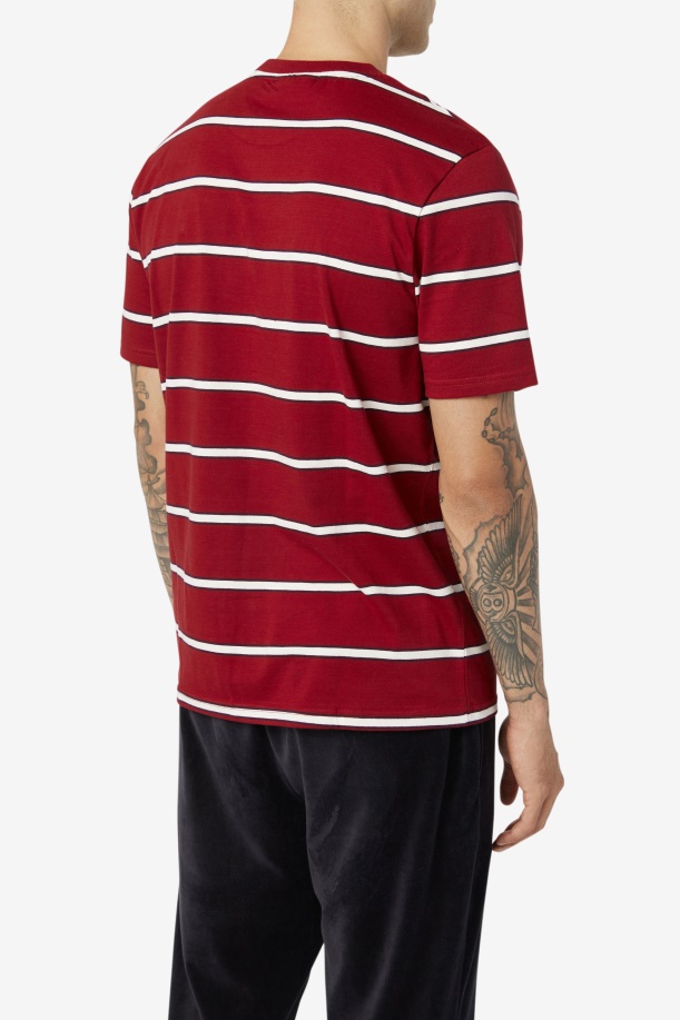 Fila Felix Tee ραβέντι/λευκό