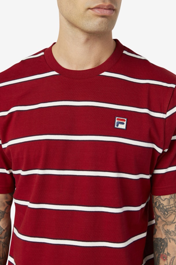 Fila Felix Tee ραβέντι/λευκό