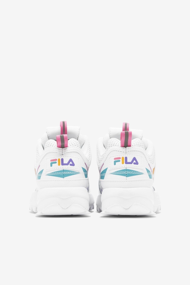 μικρών παιδιών Disruptor 2 Premium Fila λευκό/τσίχλα/μπλε