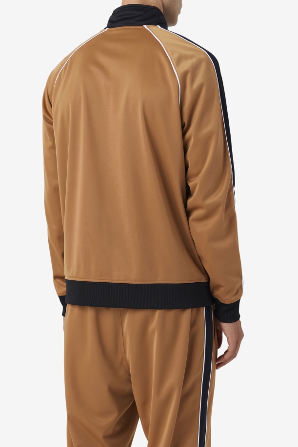 Fila Tobacco καφέ/μαύρο/λευκό σακάκι 2pac
