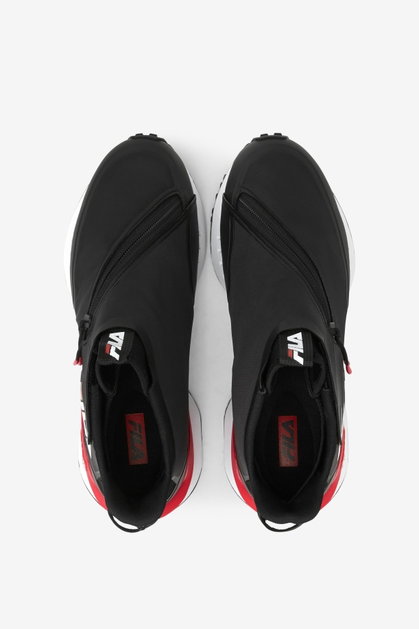 μαύρο/κόκκινο/λευκό γυναικείο Space Runner Fila