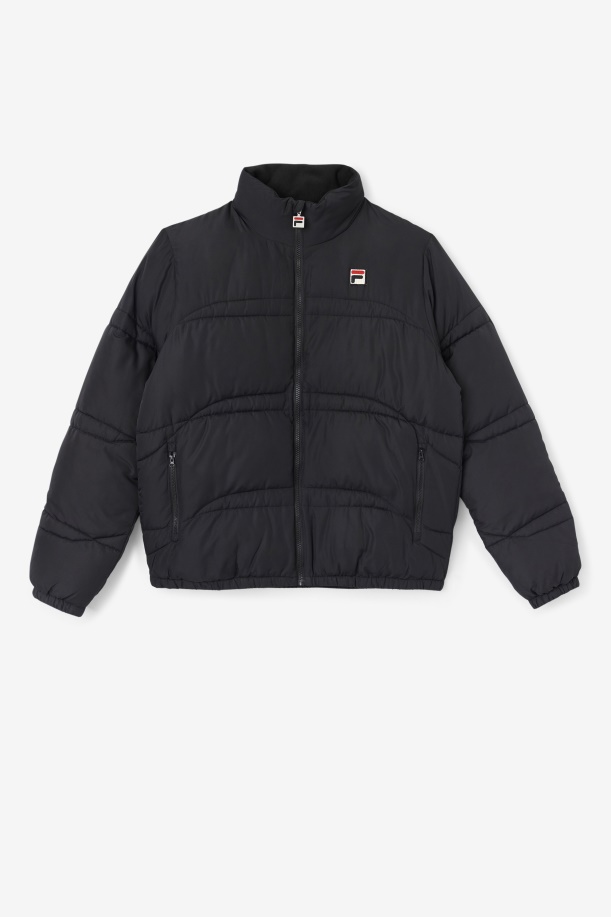 Elias Puffer Jacket μαύρο Fila