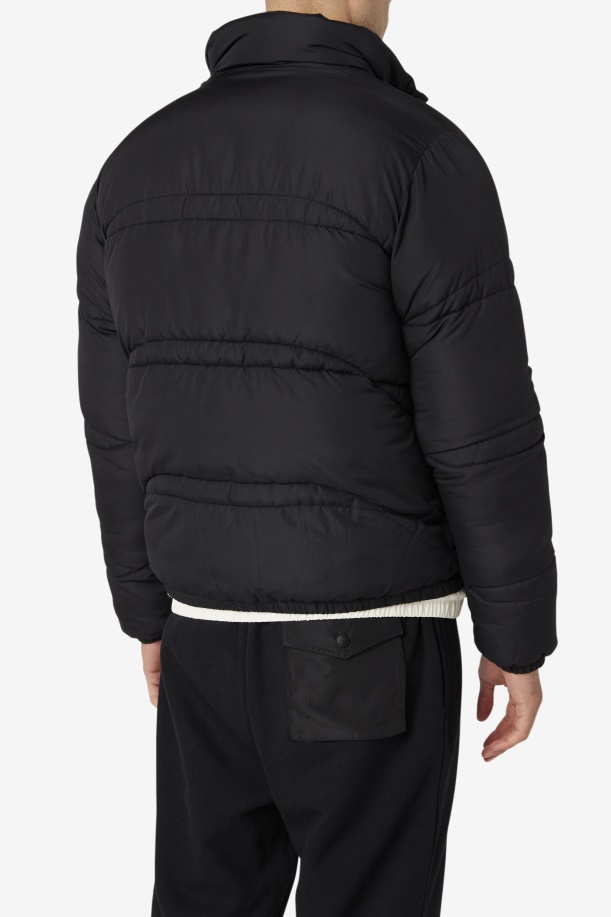 Elias Puffer Jacket μαύρο Fila