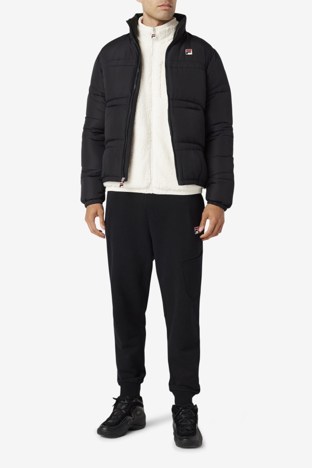 Elias Puffer Jacket μαύρο Fila