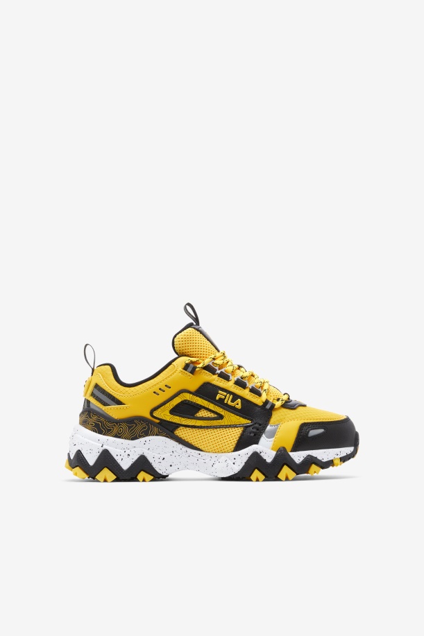 Fila Lemon/μαύρο/λευκό Big Kids' Oakmont Tr