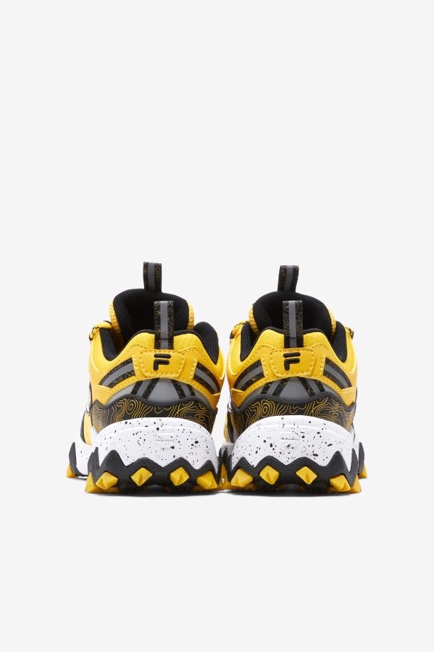 Fila Lemon/μαύρο/λευκό Big Kids\' Oakmont Tr