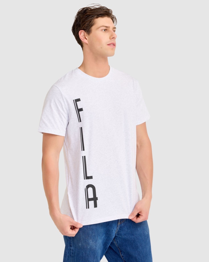 Markus Tee ανοιχτό γκρι Marle Fila