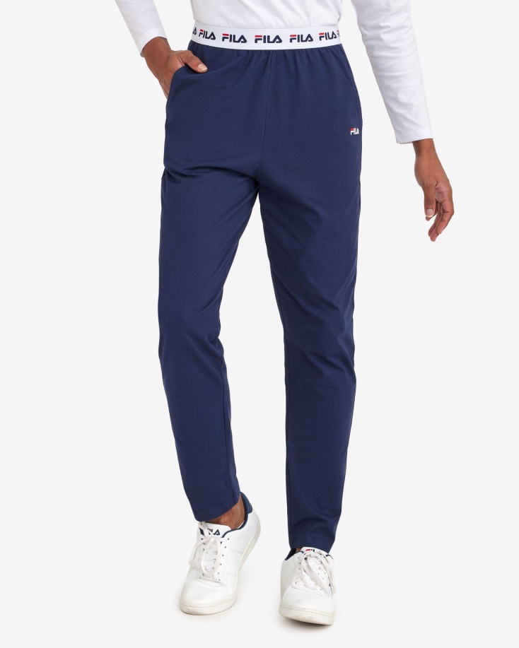 ανδρικό βασικό παντελόνι Fila New Navy