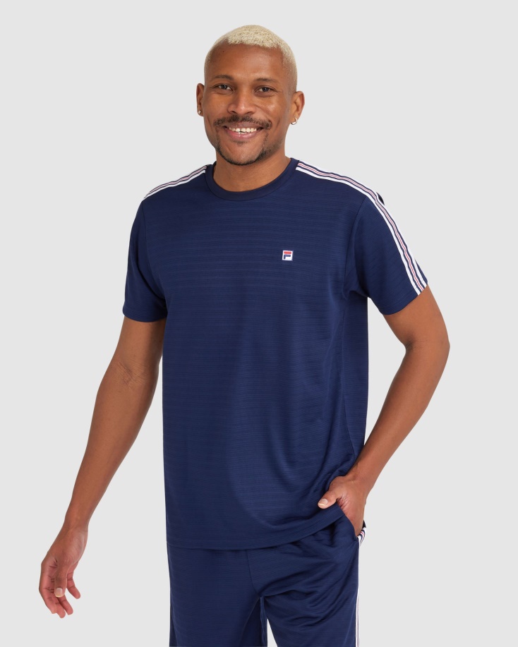 ανδρικό μπλουζάκι Pablo New Navy Fila
