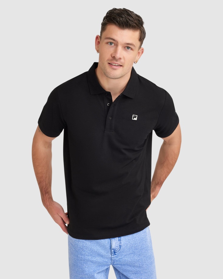 μαύρο Fila ανδρικό Blake Polo
