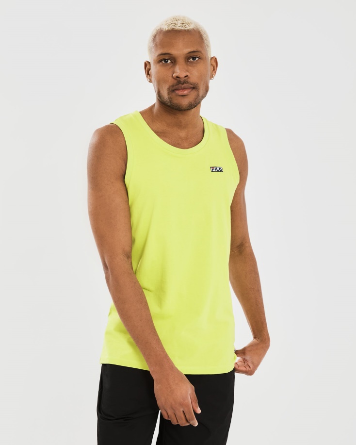 ανδρικό Cian Tank εσπεριδοειδές πράσινο Fila